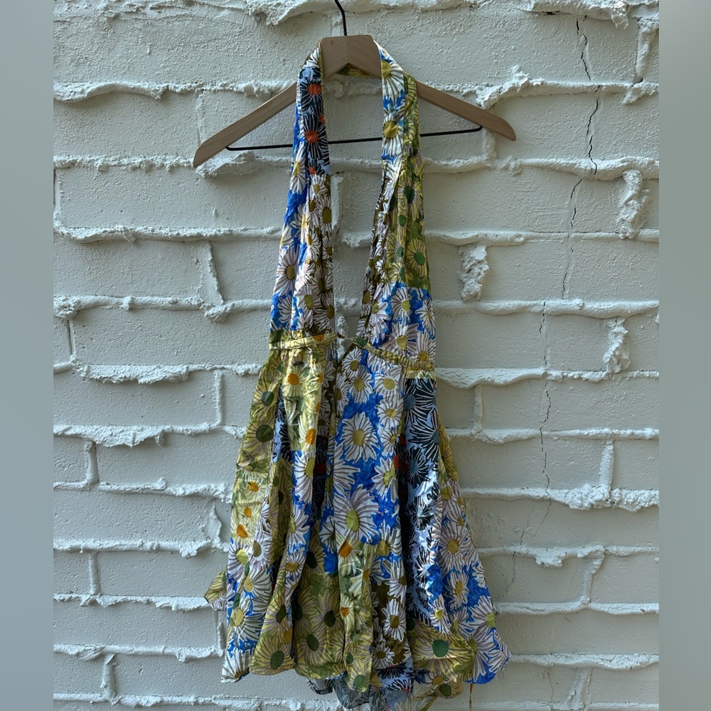 Floral Halter Dress